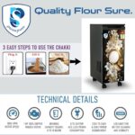 Prisapure Fully Automatic Domestic Flour Mill, Atta Chakki, Gharghanti 0.75 u/hr WHITE GOLD Flourmill - Image 7
