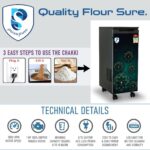 Prisapure Fully Automatic Domestic Flour Mill, Atta Chakki, Gharghanti 0.75 u/hr GREEN FLORA Flourmill - Image 4