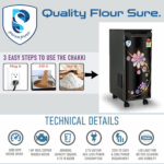 Prisapure Fully Automatic Domestic Flour Mill, Atta Chakki, Gharghanti 0.75 u/hr ELITE VINCA Flourmill - Image 3